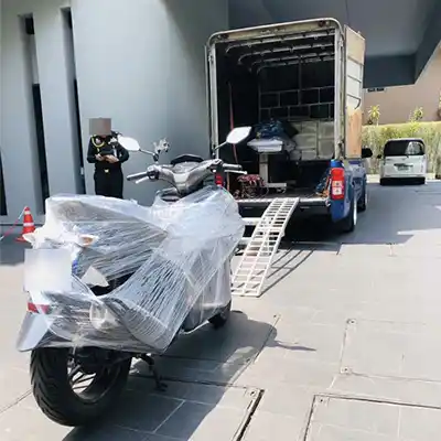 วิธีส่งรถมอเตอร์ไซค์